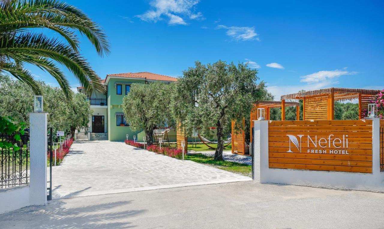Skala Rachoni  Nefeli Fresh Hotel By Del Mare מראה חיצוני תמונה