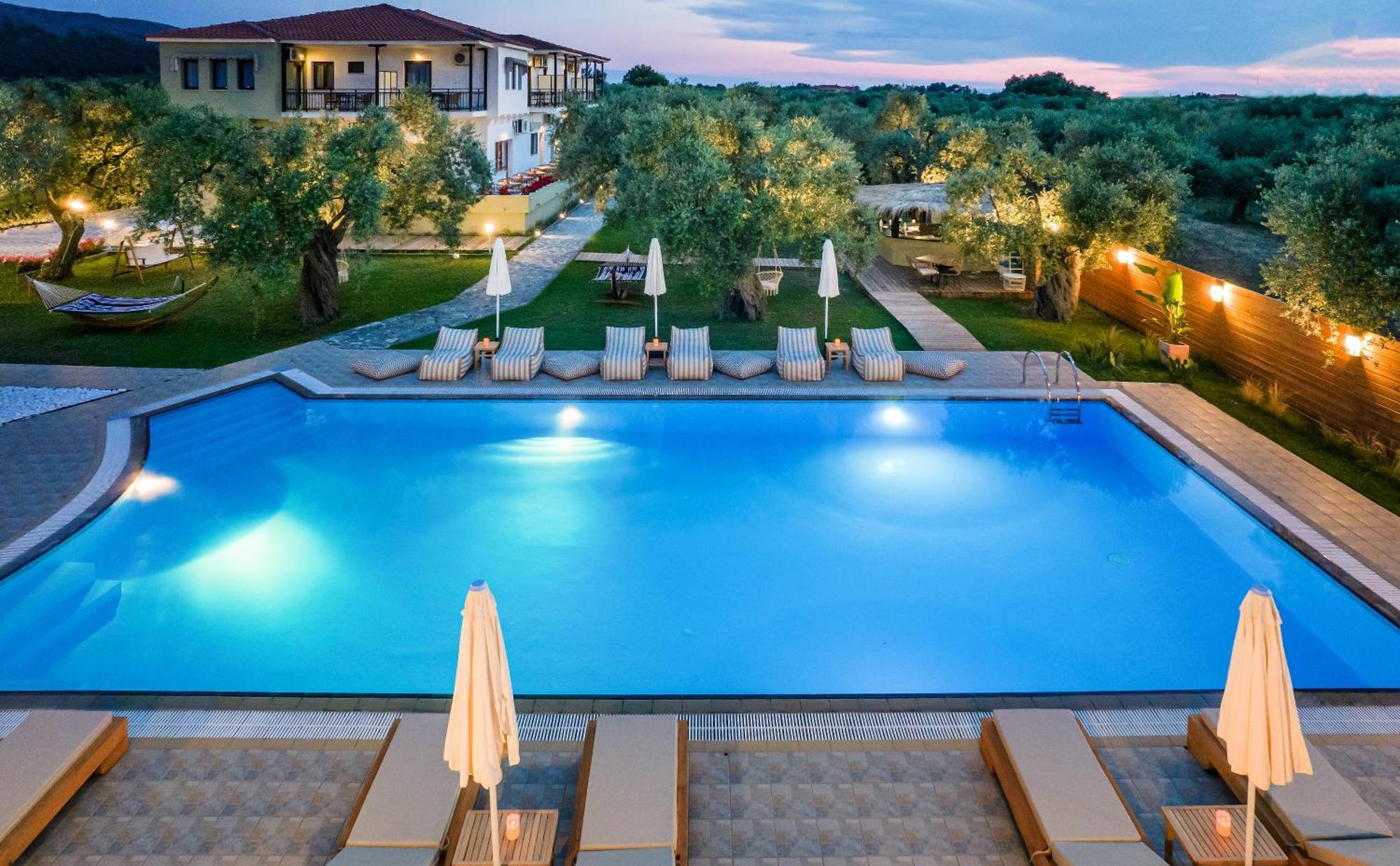 Skala Rachoni  Nefeli Fresh Hotel By Del Mare מראה חיצוני תמונה
