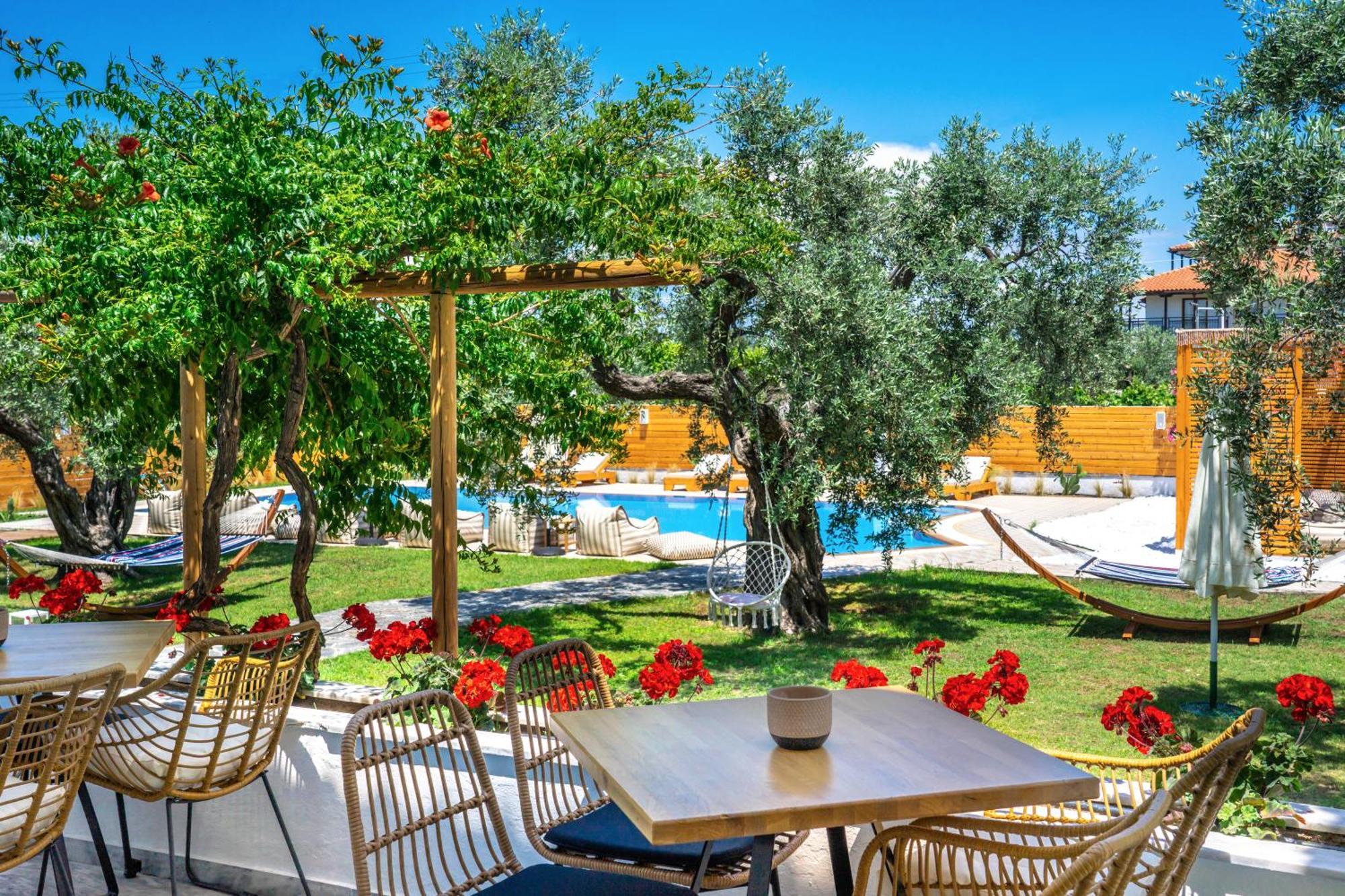 Skala Rachoni  Nefeli Fresh Hotel By Del Mare מראה חיצוני תמונה